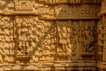 Temple at Jaisalmer Fort - detail, Jaisalmer, Rajasthan