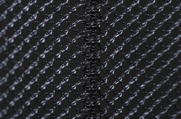 Against mosquito net macro black texture, Abstract background, Selective focus