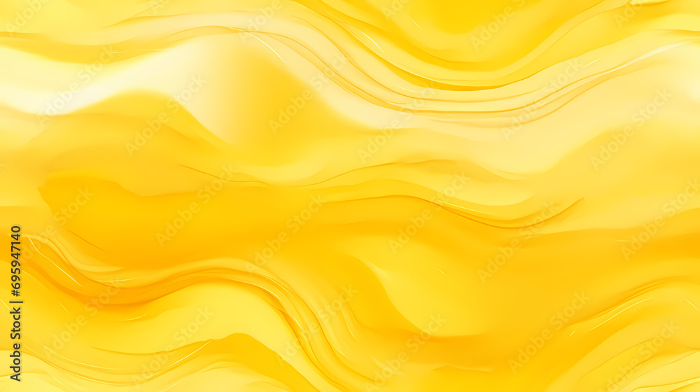 Wall mural yellow watercolor background with vibrant and dynamic brush strokes