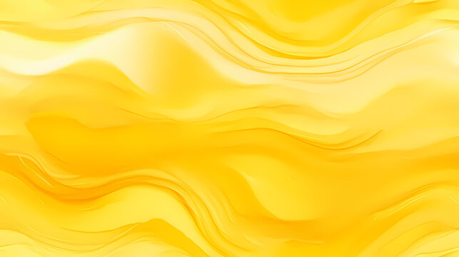 Yellow watercolor background with vibrant and dynamic brush strokes