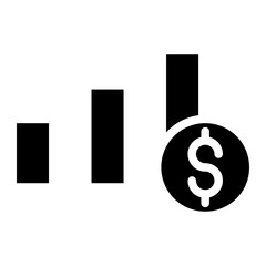 Earnings icon glyph
