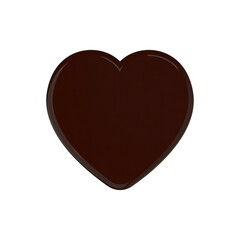 チョコレート素材　ハートの3D素材　飾り　台座　レイアウト用