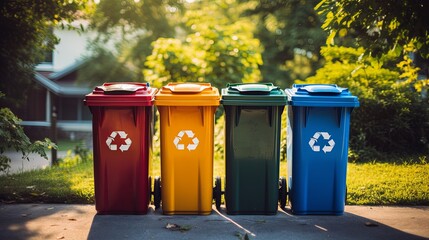 Recycle Today for a Better Tomorrow Banner - obrazy, fototapety, plakaty