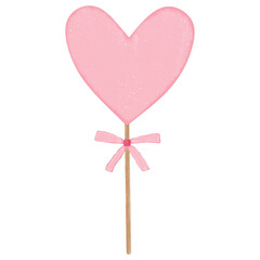 heart shaped lollipop