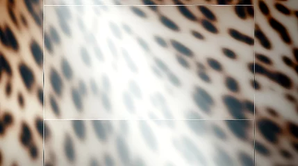 Fotobehang Abstract background with animal print and place for text. © puhimec