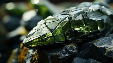 Natural Mineral Stone Piece Serpentine Lizardite, Background Image, Background For Banner, HD
