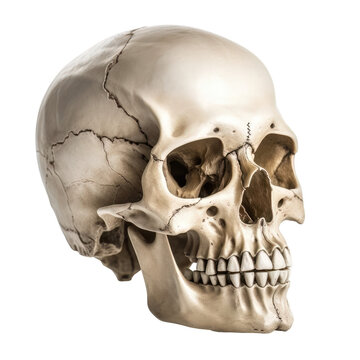 Skull, isolated no background