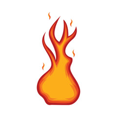 illustration of fire