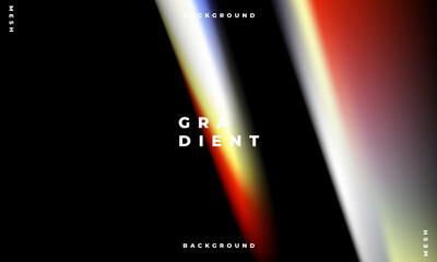 Overlay effect of exposed photo with burn and scratched dusty texture. Realistic vector illustration of camera film light burn. Gradient color background.