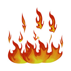 illustration of fire 