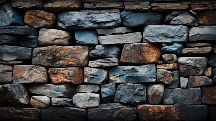 Fototapeta premium Stone Wall, Background Image, Background For Banner, HD