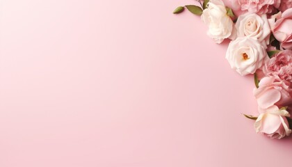 spring blossoms   elegant floral greeting card for weddings, mothers day, or womens day