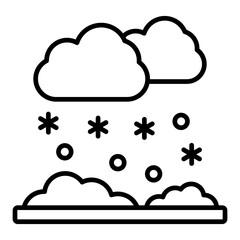 Snowing Icon