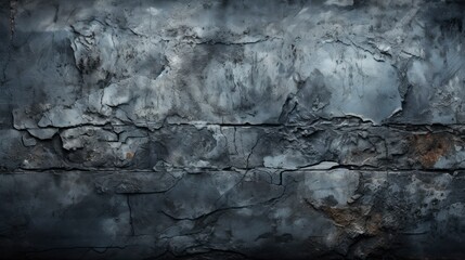 Wall Dark Grunge Texture Close Concrete, Background Image, Background For Banner, HD