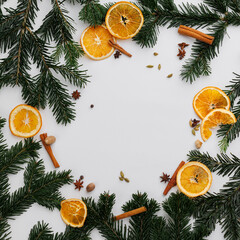 Joyful Ring of Cheer: New Year's Delight in a Circular Display