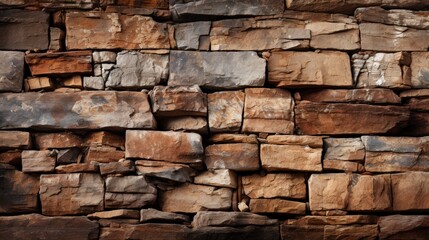Antique Wall Finished Rubble Stone Grunge, Background Image, Background For Banner, HD