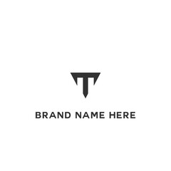 T letter logo design for fashion and beauty and spa company. T letter vector icon. T logo, T