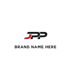 JPP logo. J P P design. White JPP letter. JPP, J P P letter logo design. Initial J P P letter linked circle uppercase monogram logo JPP letter logo vector design.