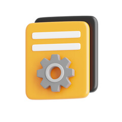  File Management 3D illustrations