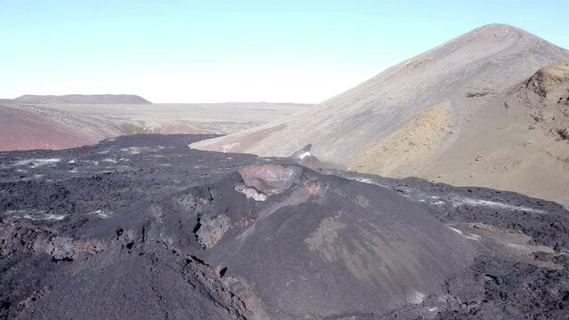 Iceland Lavafeld Fagradalsfjall
