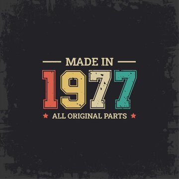 Made in 1977 All Original Parts