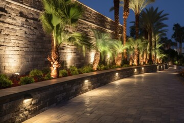 Stylish and energy efficient outdoor led lighting solutions for contemporary backyards