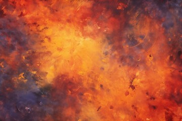 Obraz na płótnie Canvas Inferno Blaze - Dynamic Fiery Abstract for Creative Design
