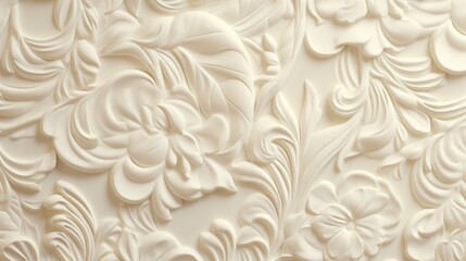 ivory embossed background paper Ai Generative