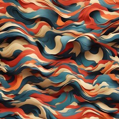 seamless wave pattern