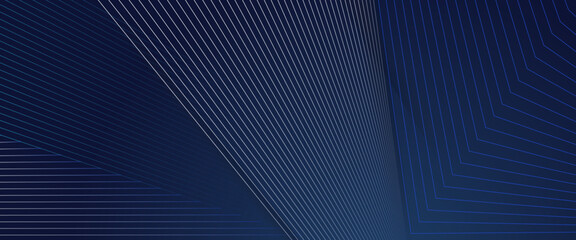 Blue and white vector abstract modern line banner. Banner for report, corporate, ads, branding, banner, cover, label, poster, sales