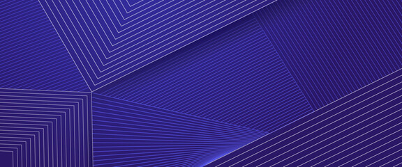 Purple violet and white vector modern line futuristic geometric tech banner. Banner for report, corporate, ads, branding, banner, cover, label, poster, sales