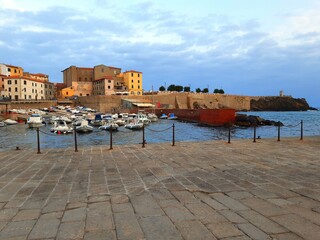 Piombino - Italy - Photo of the beautiful harbor town