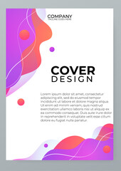 Colorful colourful vector abstract modern covers with shapes. Creative templates for report, corporate, ads, branding, banner, cover, label, poster, sales