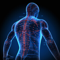 3d rendered illustration of a body