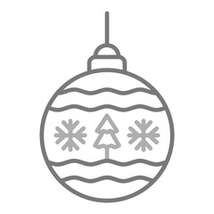 Fototapeta premium Bauble Icon