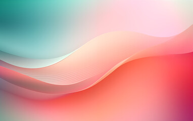 Soft Gradient Waves - Abstract Background - 16:10 Aspect Ratio
