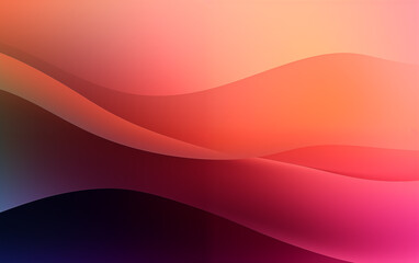 Soft Gradient Waves - Abstract Background - 16:10 Aspect Ratio