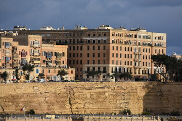 Fototapeta na wymiar Valletta, Malta, a UNESCO World Heritage Site,