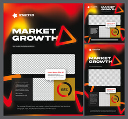 Market Growth Complete Marketing Templates