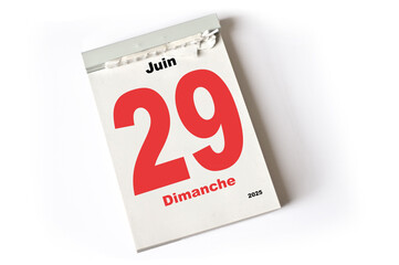29  . Juin 2025