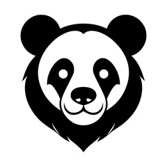 panda bear with heart