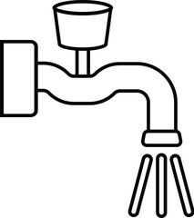 Clean, fresh, pipe icon