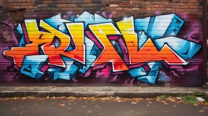Colorful graffiti artwork of hearts and romantic motifs on a city wall.