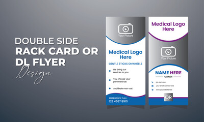 Dl Flyer or Rack Card Design for Medical
