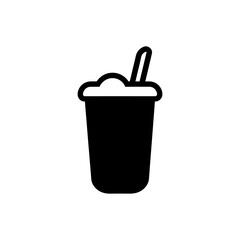 Coffee smoothie icon