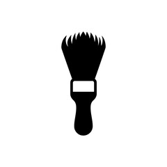 Hair dye brush icon