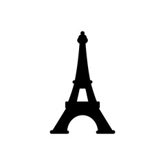 Eiffel Tower icon - obrazy, fototapety, plakaty
