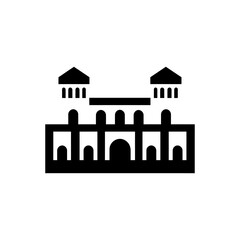 Fototapeta premium The Alhambra icon