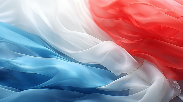 Luxembourg national flag. The national flag of Luxembourg waving proudly, symbolizing patriotism, history, and the vibrant colors of the European nation