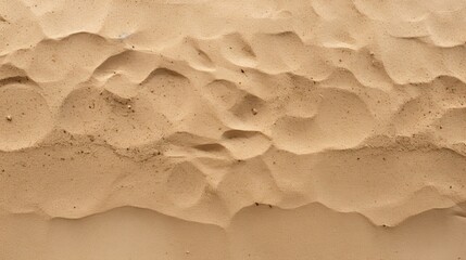 Beach sand top view. Generative AI